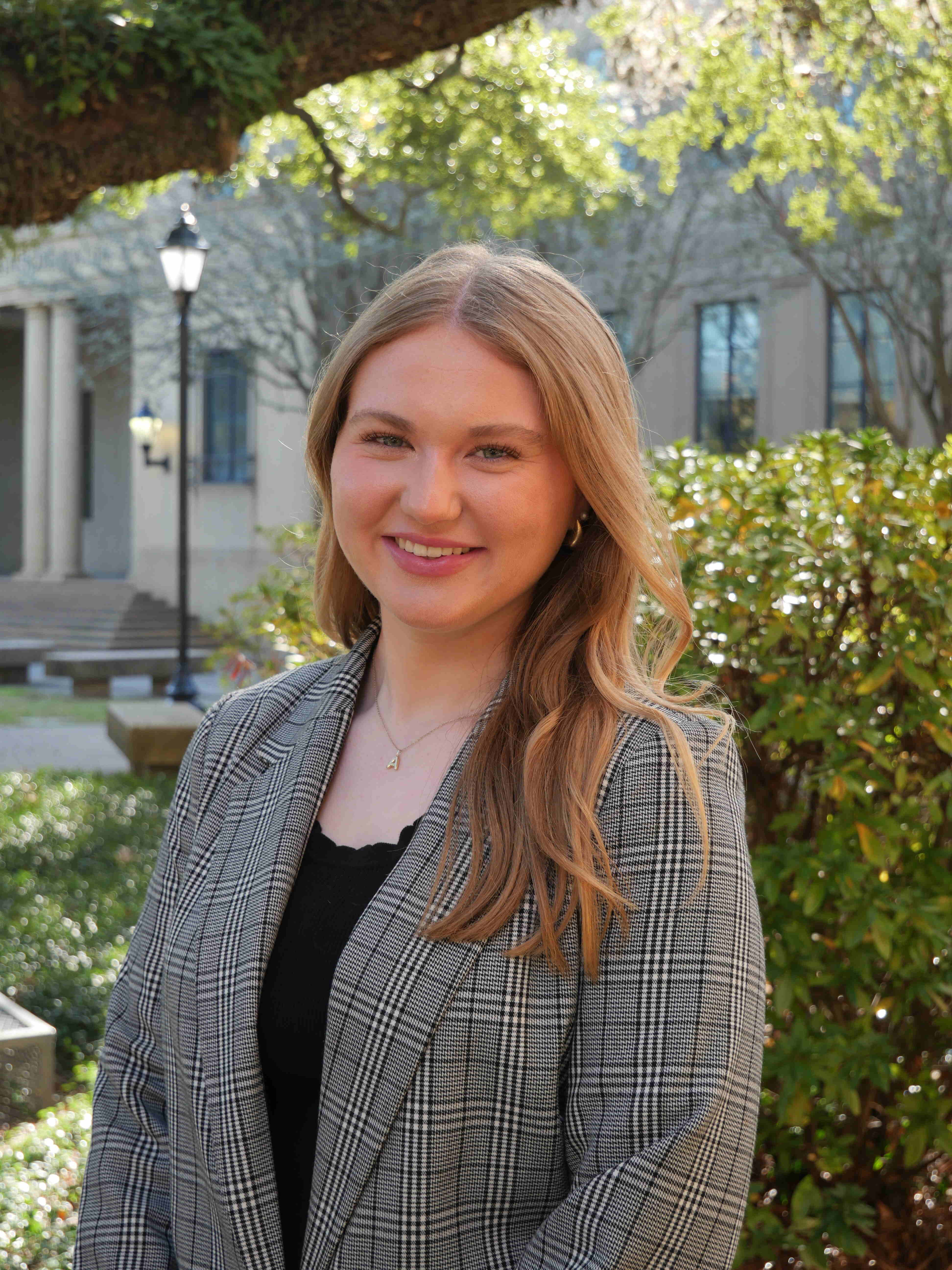 Headshot of Undergraduate Communications Assistant, Ava Arceneaux Headshot of Undergraduate Communications Assistant, Ava Arceneaux