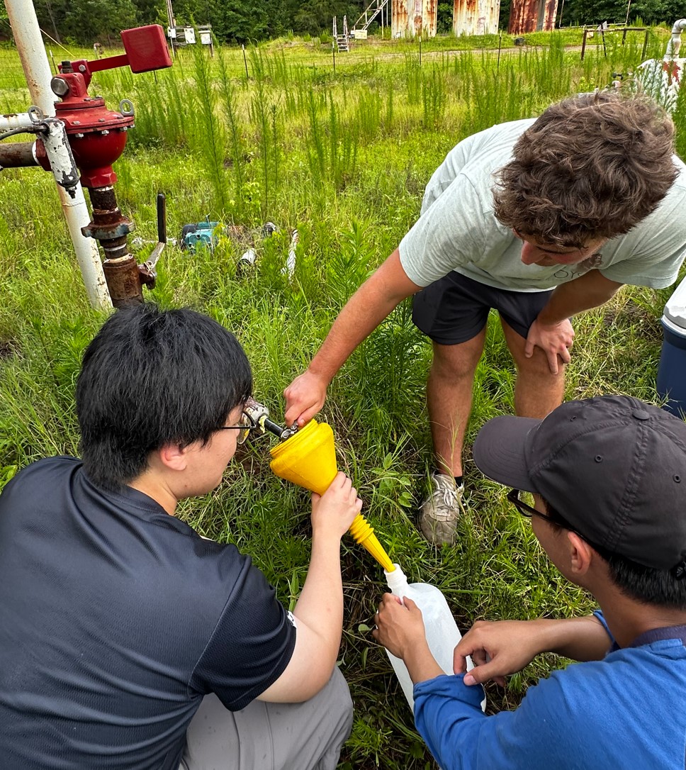 Sampling oifield brines for lithium