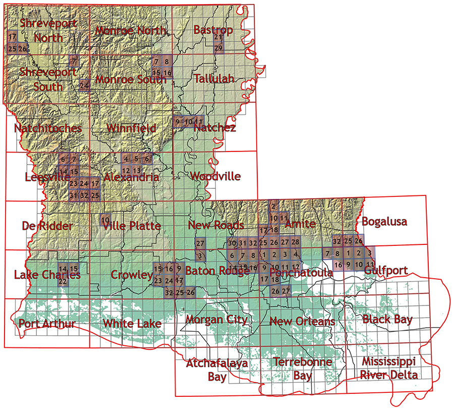 24K Surface Maps
